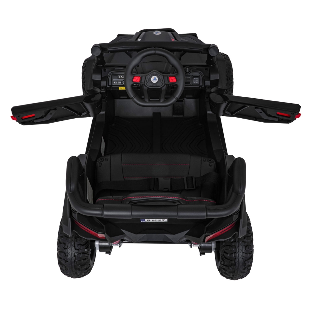 Elektrinis Buggy Madman UTV-MX, Black-Elektromobiliai vaikams, Keturračiai ir bagiai-e-vaikas