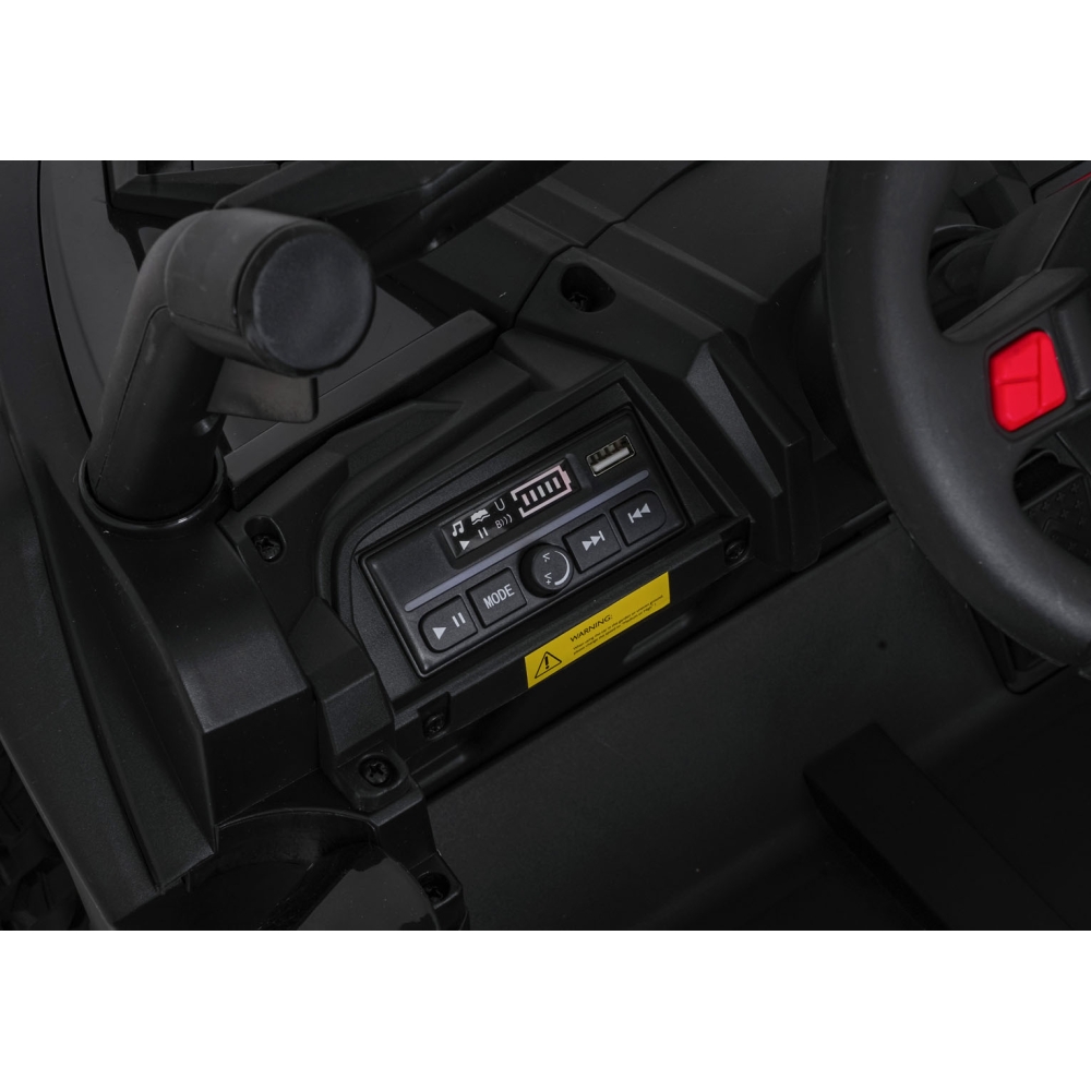 Elektrinis Buggy Madman UTV-MX, Black-Elektromobiliai vaikams, Keturračiai ir bagiai-e-vaikas