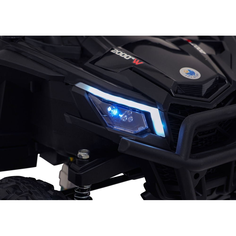 Elektrinis Buggy Madman UTV-MX, Black-Elektromobiliai vaikams, Keturračiai ir bagiai-e-vaikas