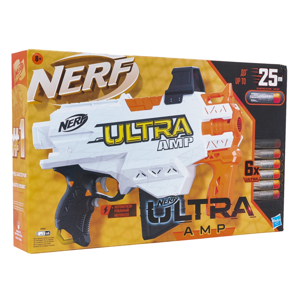 Pusiau automatinis pistoletas su strėlėmis NERF Ultra AMP-Žaislai, Žaisliniai ginklai ir šoviniai, Žaisliniai ginklai-e-vaikas