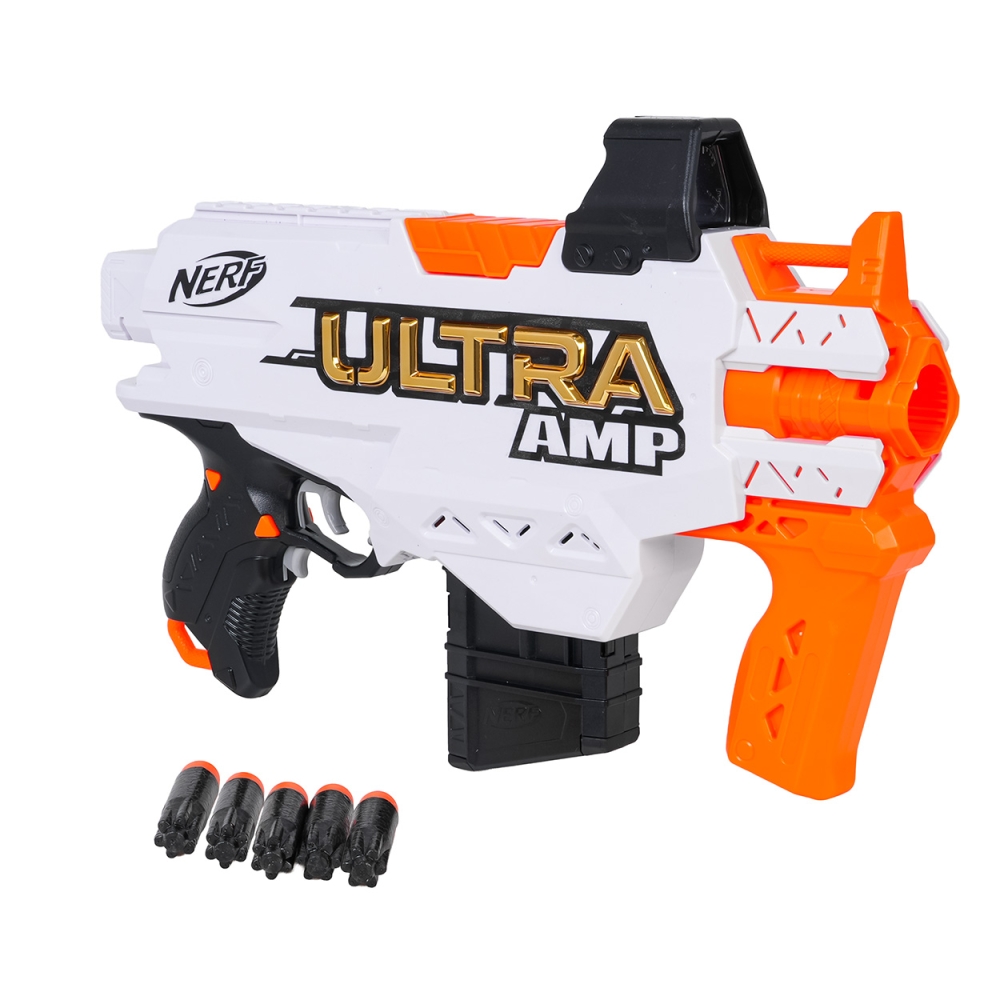 Pusiau automatinis pistoletas su strėlėmis NERF Ultra AMP-Žaislai, Žaisliniai ginklai ir šoviniai, Žaisliniai ginklai-e-vaikas