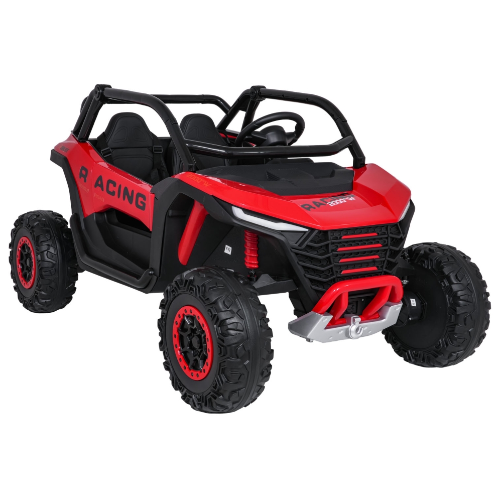 Elektromobilis RACING Road 2000, Red-Elektromobiliai vaikams, Keturračiai ir bagiai-e-vaikas