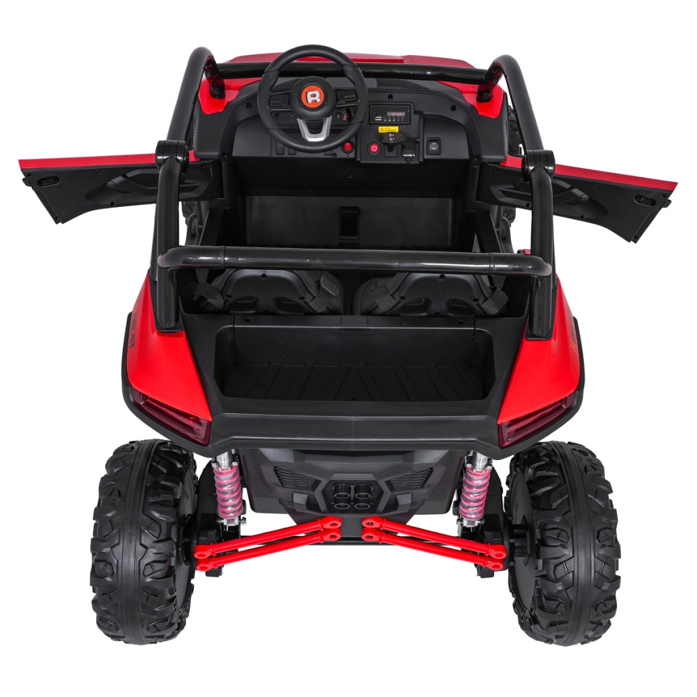 Elektromobilis RACING Road 2000, Red-Elektromobiliai vaikams, Keturračiai ir bagiai-e-vaikas