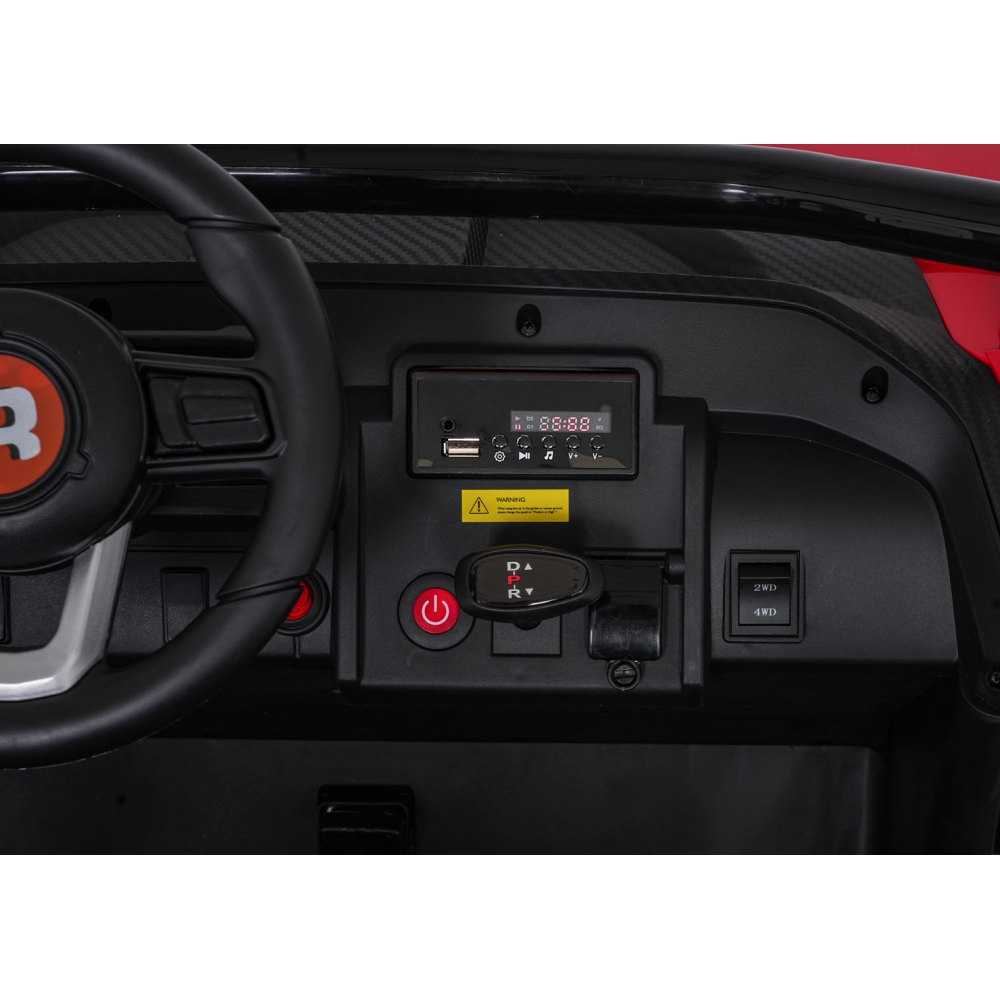 Elektromobilis RACING Road 2000, Red-Elektromobiliai vaikams, Keturračiai ir bagiai-e-vaikas