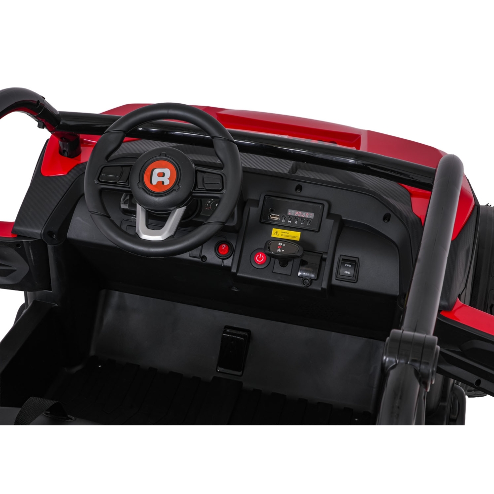 Elektromobilis RACING Road 2000, Red-Elektromobiliai vaikams, Keturračiai ir bagiai-e-vaikas