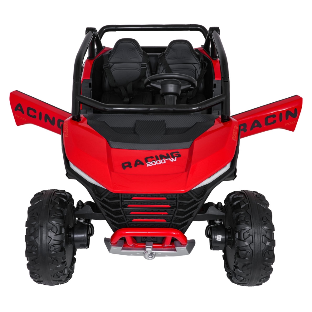 Elektromobilis RACING Road 2000, Red-Elektromobiliai vaikams, Keturračiai ir bagiai-e-vaikas