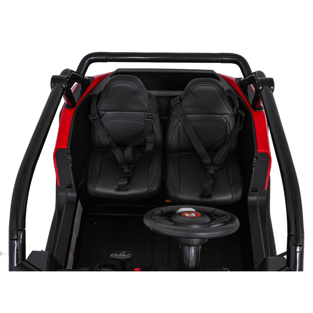 Elektromobilis RACING Road 2000, Red-Elektromobiliai vaikams, Keturračiai ir bagiai-e-vaikas