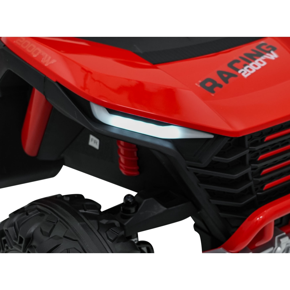 Elektromobilis RACING Road 2000, Red-Elektromobiliai vaikams, Keturračiai ir bagiai-e-vaikas