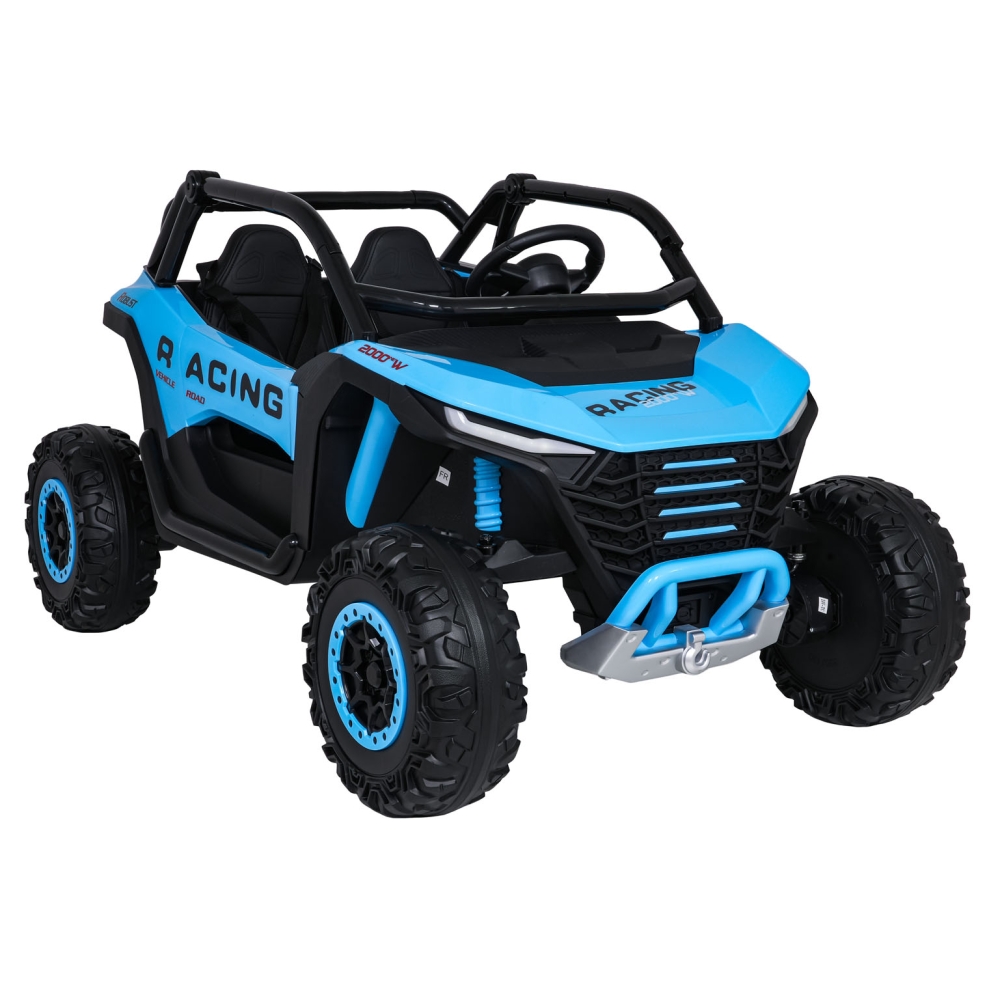 Elektromobilis RACING Road 2000, Blue-Elektromobiliai vaikams, Keturračiai ir bagiai-e-vaikas