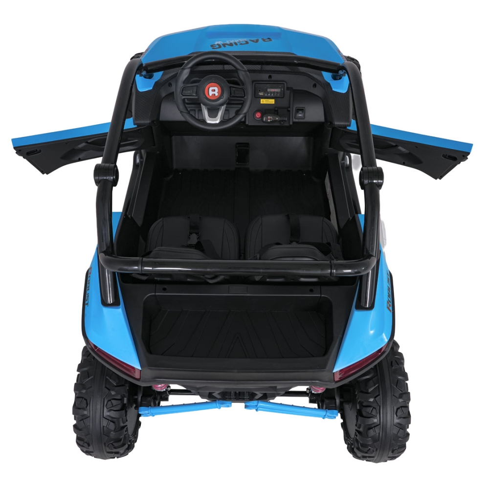 Elektromobilis RACING Road 2000, Blue-Elektromobiliai vaikams, Keturračiai ir bagiai-e-vaikas