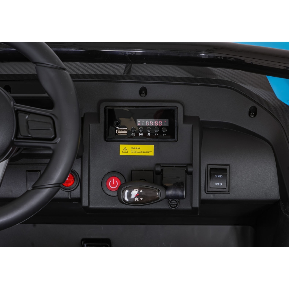 Elektromobilis RACING Road 2000, Blue-Elektromobiliai vaikams, Keturračiai ir bagiai-e-vaikas