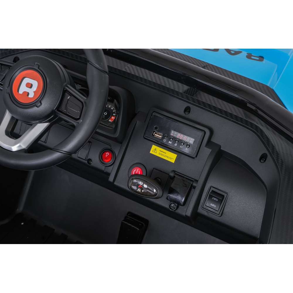 Elektromobilis RACING Road 2000, Blue-Elektromobiliai vaikams, Keturračiai ir bagiai-e-vaikas