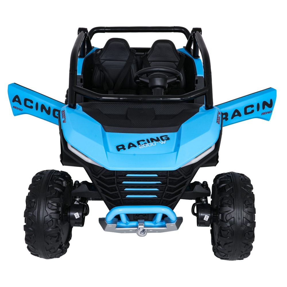 Elektromobilis RACING Road 2000, Blue-Elektromobiliai vaikams, Keturračiai ir bagiai-e-vaikas