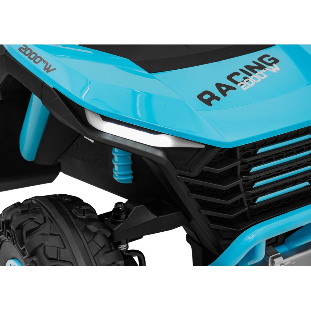 Elektromobilis RACING Road 2000, Blue-Elektromobiliai vaikams, Keturračiai ir bagiai-e-vaikas