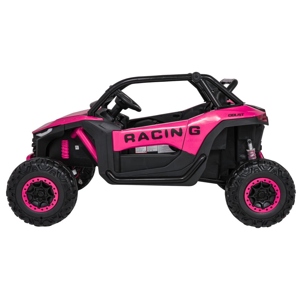 Elektromobilis RACING Road 2000, Pink-Elektromobiliai vaikams, Keturračiai ir bagiai-e-vaikas