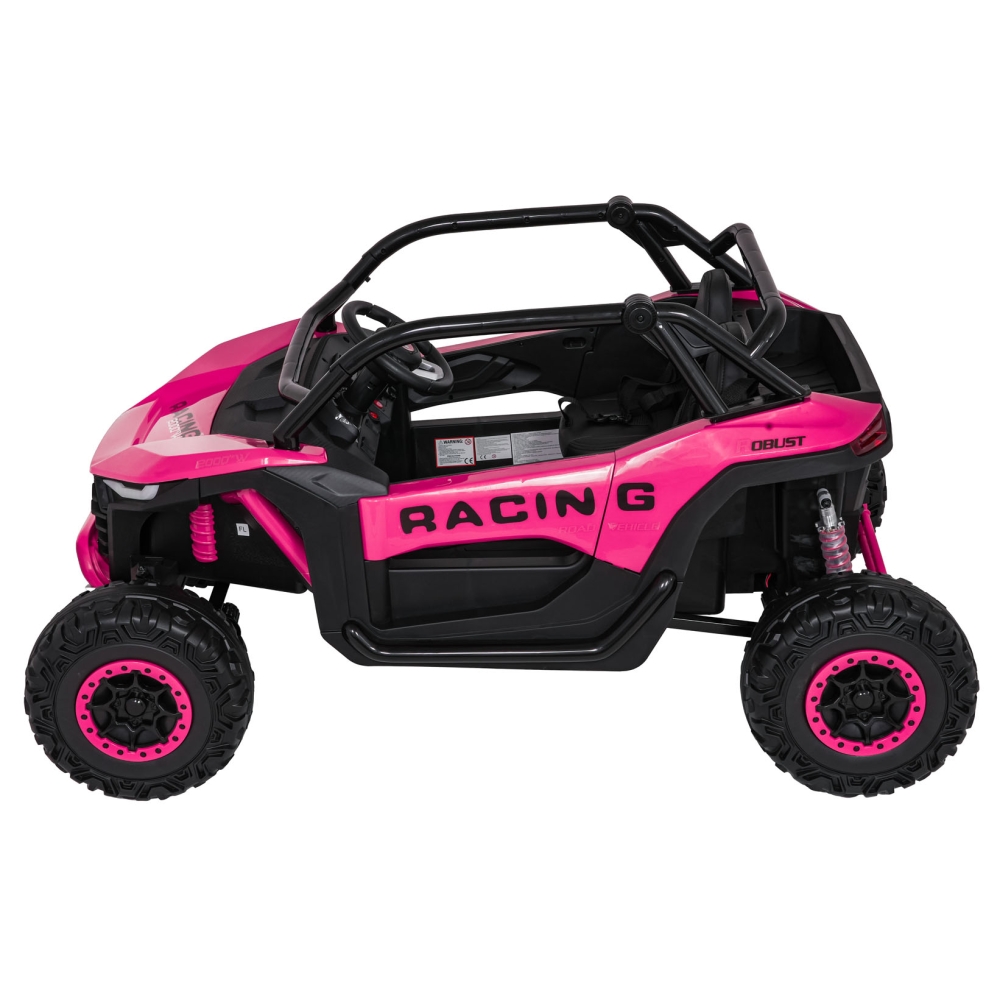 Elektromobilis RACING Road 2000, Pink-Elektromobiliai vaikams, Keturračiai ir bagiai-e-vaikas