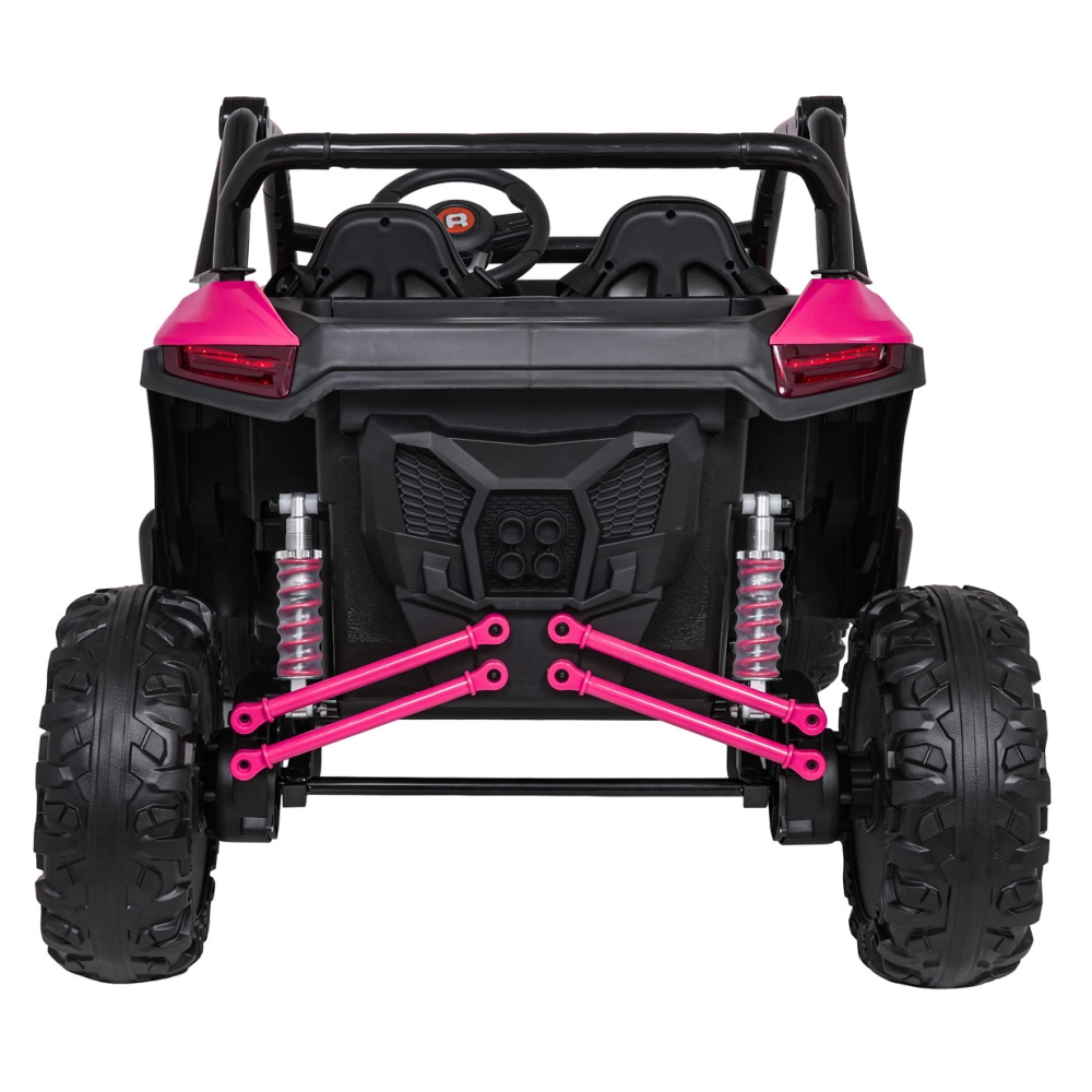 Elektromobilis RACING Road 2000, Pink-Elektromobiliai vaikams, Keturračiai ir bagiai-e-vaikas
