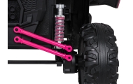 Elektromobilis RACING Road 2000, Pink-Elektromobiliai vaikams, Keturračiai ir bagiai-e-vaikas