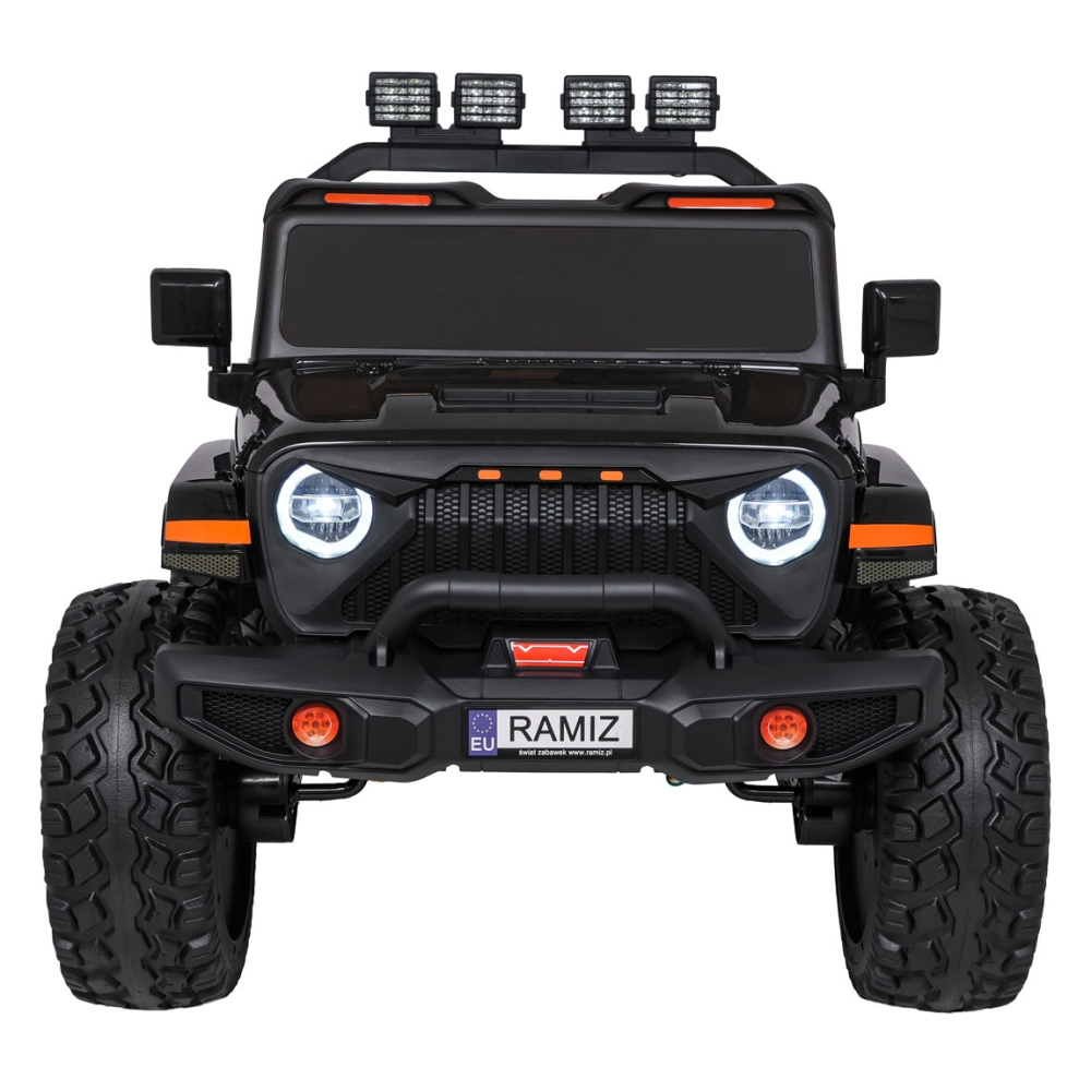 Elektromobilis Extreme Sport 4x4, kintamo dydžio, Black-Elektromobiliai vaikams, Visureigiai-e-vaikas