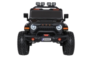 Elektromobilis Extreme Sport 4x4, kintamo dydžio, Black-Elektromobiliai vaikams, Visureigiai-e-vaikas