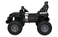 Elektromobilis Extreme Sport 4x4, kintamo dydžio, Black-Elektromobiliai vaikams, Visureigiai-e-vaikas