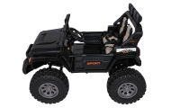 Elektromobilis Extreme Sport 4x4, kintamo dydžio, Black-Elektromobiliai vaikams, Visureigiai-e-vaikas
