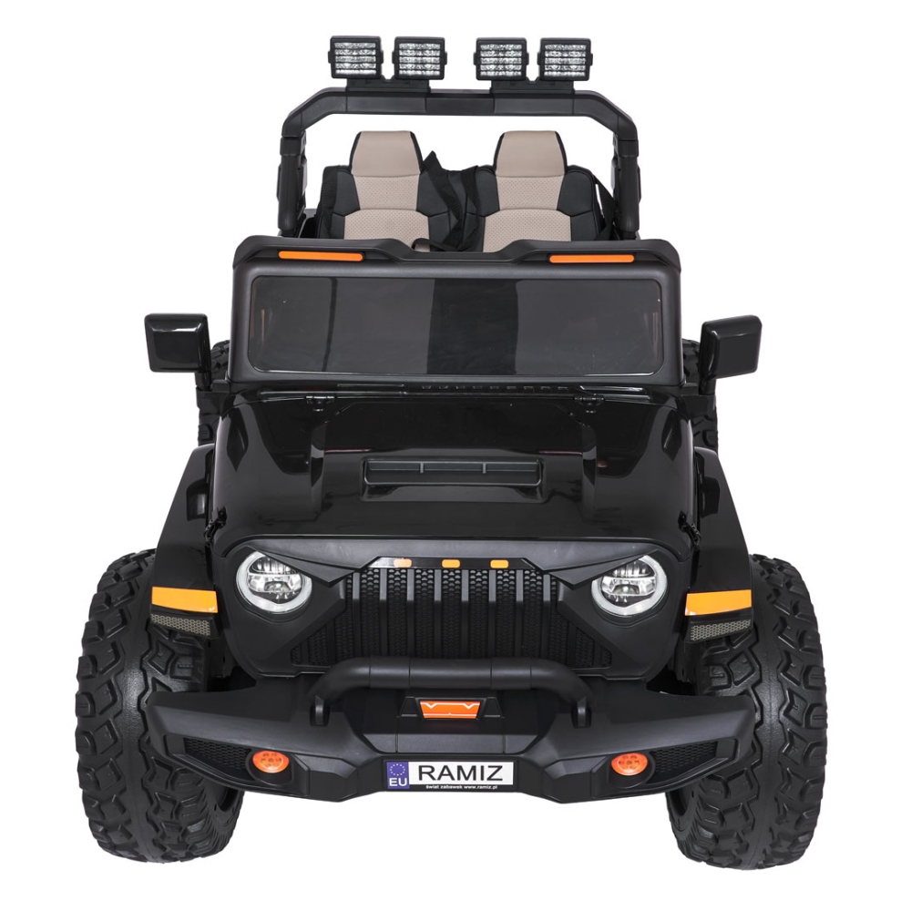 Elektromobilis Extreme Sport 4x4, kintamo dydžio, Black-Elektromobiliai vaikams, Visureigiai-e-vaikas