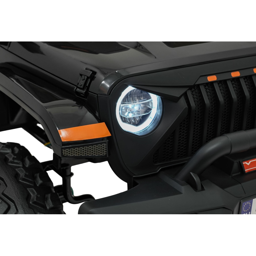 Elektromobilis Extreme Sport 4x4, kintamo dydžio, Black-Elektromobiliai vaikams, Visureigiai-e-vaikas