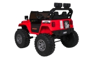 Elektromobilis Extreme Sport 4x4, kintamo dydžio, Red-Elektromobiliai vaikams, Visureigiai-e-vaikas