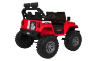 Elektromobilis Extreme Sport 4x4, kintamo dydžio, Red-Elektromobiliai vaikams, Visureigiai-e-vaikas