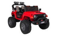 Elektromobilis Extreme Sport 4x4, kintamo dydžio, Red-Elektromobiliai vaikams, Visureigiai-e-vaikas