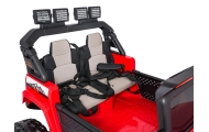 Elektromobilis Extreme Sport 4x4, kintamo dydžio, Red-Elektromobiliai vaikams, Visureigiai-e-vaikas