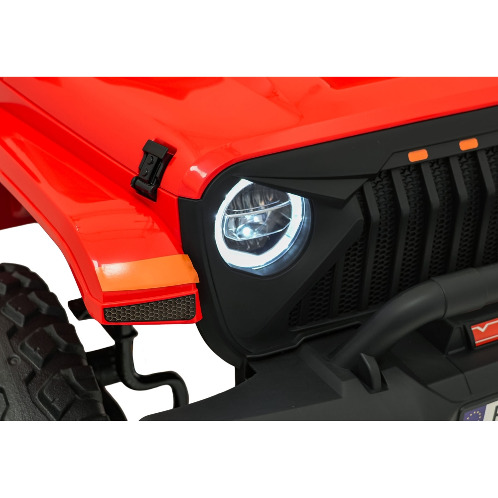 Elektromobilis Extreme Sport 4x4, kintamo dydžio, Red-Elektromobiliai vaikams, Visureigiai-e-vaikas