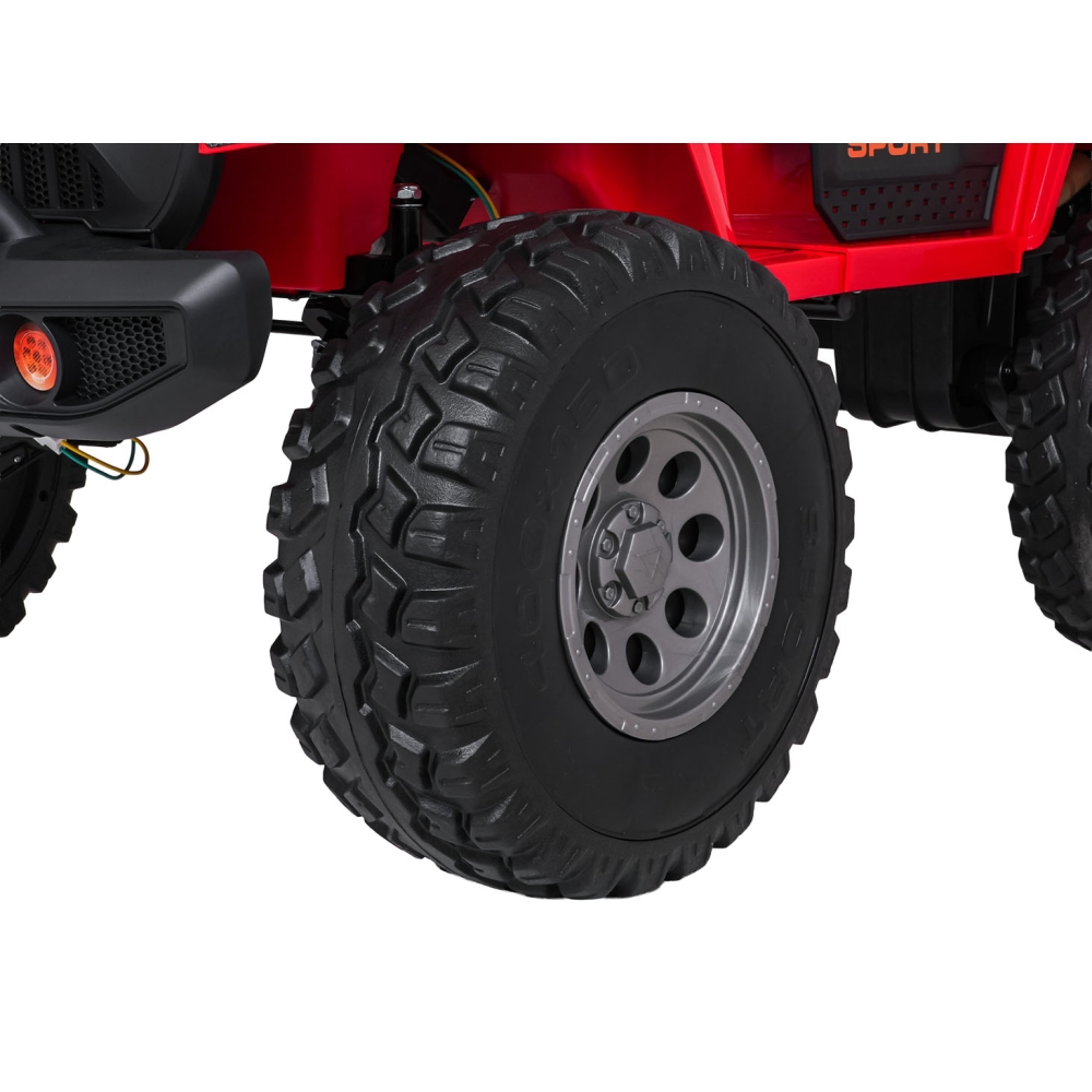Elektromobilis Extreme Sport 4x4, kintamo dydžio, Red-Elektromobiliai vaikams, Visureigiai-e-vaikas