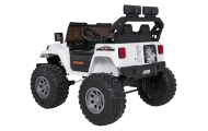 Elektromobilis Extreme Sport 4x4, kintamo dydžio, White-Elektromobiliai vaikams, Visureigiai-e-vaikas