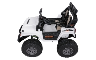 Elektromobilis Extreme Sport 4x4, kintamo dydžio, White-Elektromobiliai vaikams, Visureigiai-e-vaikas