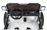Elektromobilis Extreme Sport 4x4, kintamo dydžio, White-Elektromobiliai vaikams, Visureigiai-e-vaikas