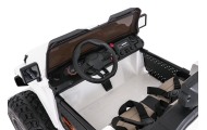 Elektromobilis Extreme Sport 4x4, kintamo dydžio, White-Elektromobiliai vaikams, Visureigiai-e-vaikas