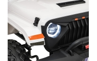 Elektromobilis Extreme Sport 4x4, kintamo dydžio, White-Elektromobiliai vaikams, Visureigiai-e-vaikas