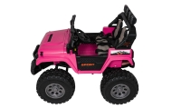 Elektromobilis Extreme Sport 4x4, kintamo dydžio, Pink-Elektromobiliai vaikams, Visureigiai-e-vaikas