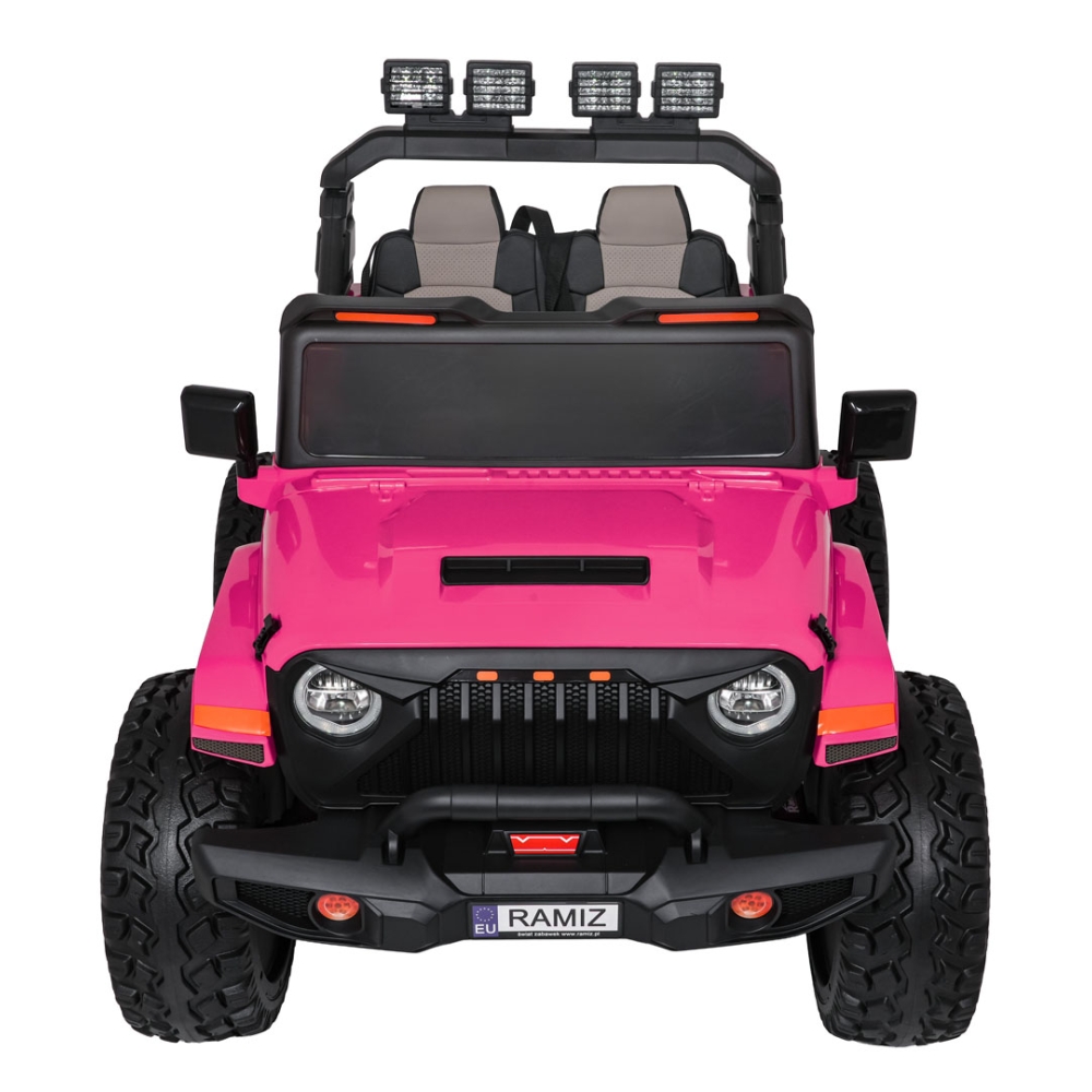 Elektromobilis Extreme Sport 4x4, kintamo dydžio, Pink-Elektromobiliai vaikams, Visureigiai-e-vaikas