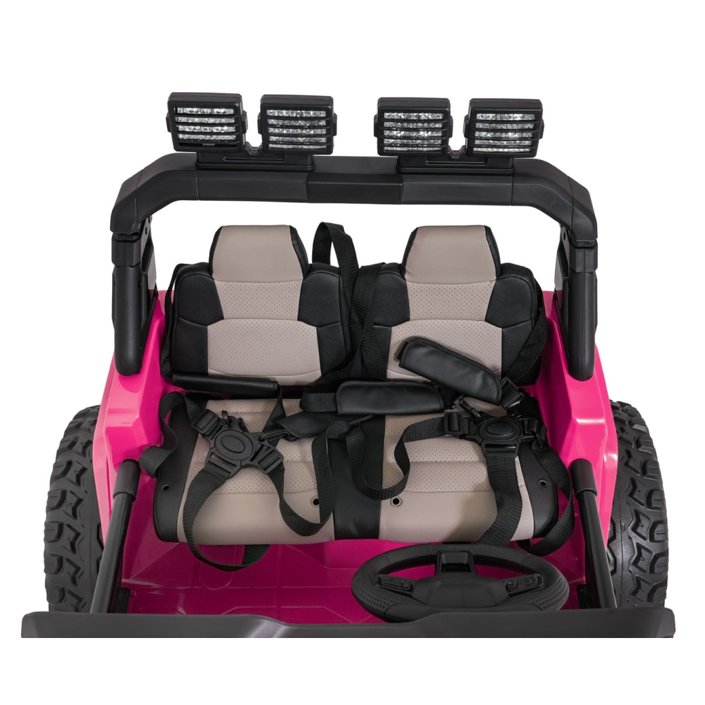 Elektromobilis Extreme Sport 4x4, kintamo dydžio, Pink-Elektromobiliai vaikams, Visureigiai-e-vaikas