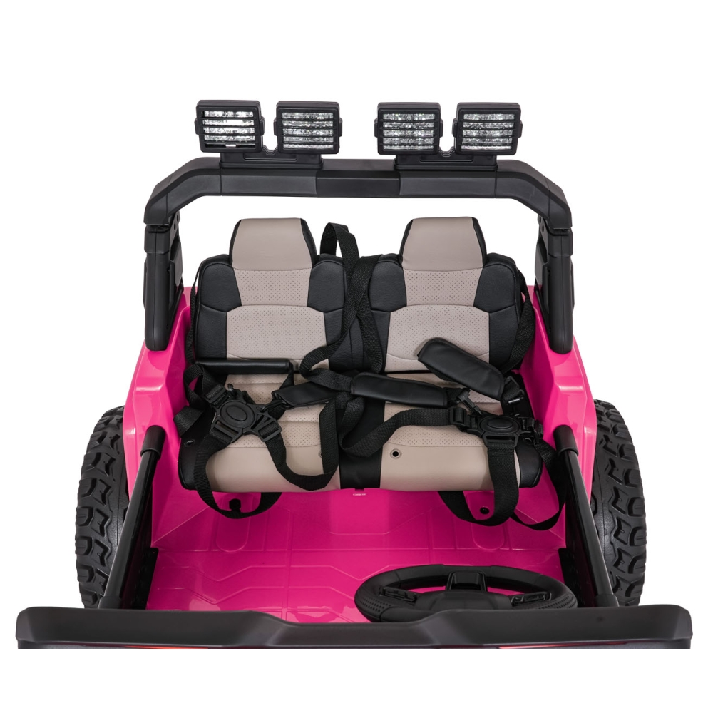 Elektromobilis Extreme Sport 4x4, kintamo dydžio, Pink-Elektromobiliai vaikams, Visureigiai-e-vaikas