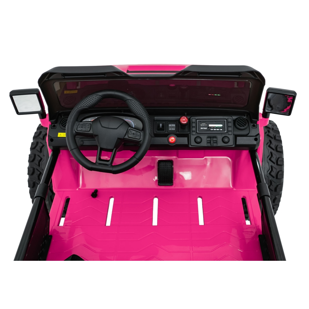 Elektromobilis Extreme Sport 4x4, kintamo dydžio, Pink-Elektromobiliai vaikams, Visureigiai-e-vaikas