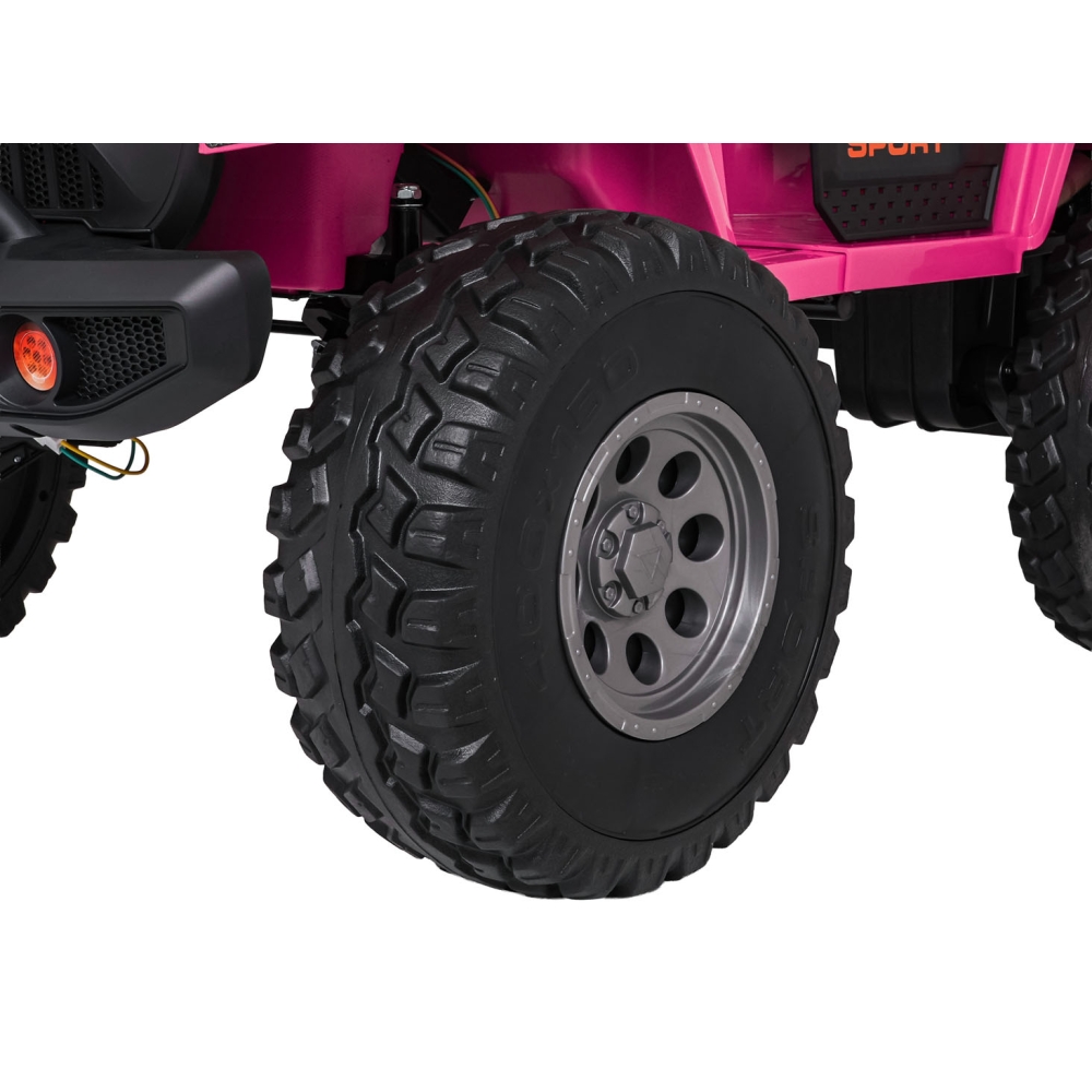 Elektromobilis Extreme Sport 4x4, kintamo dydžio, Pink-Elektromobiliai vaikams, Visureigiai-e-vaikas