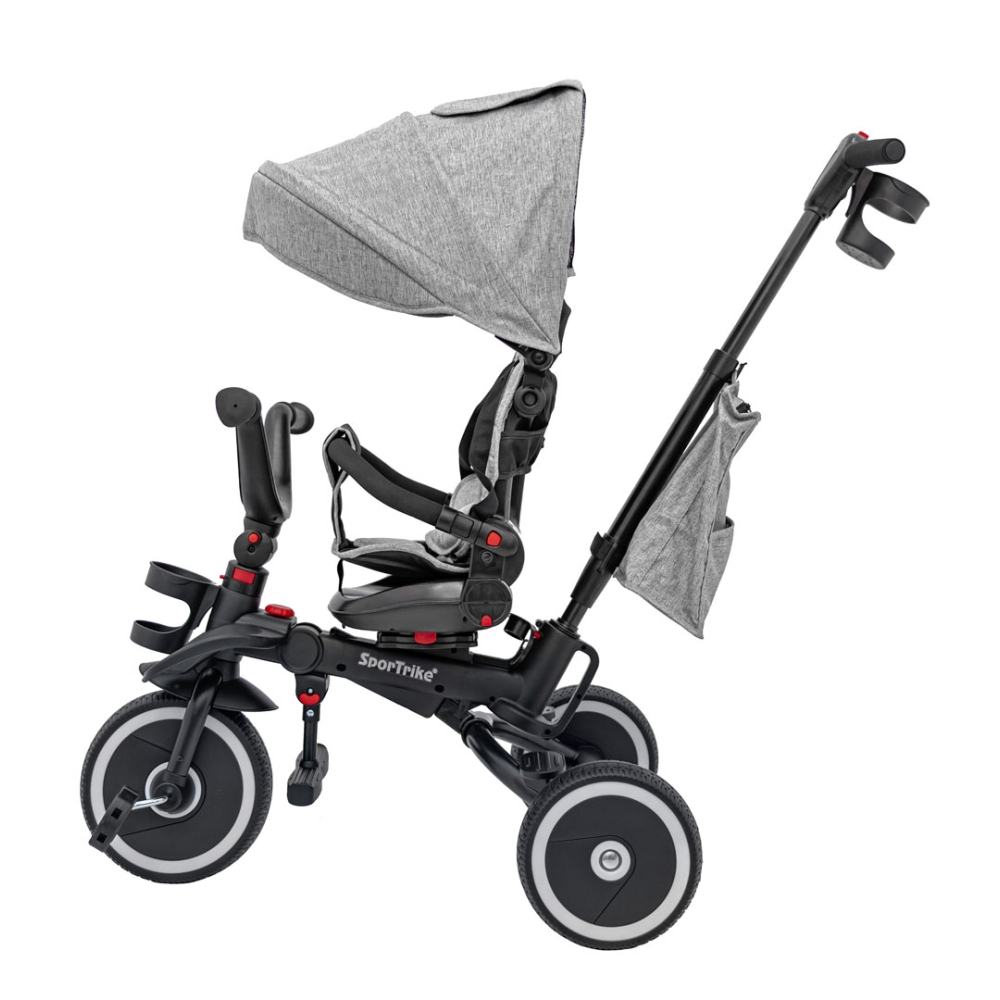RIDER triratis pilkas SPORTRIKE-Judėjimui, Triratukai vaikams-e-vaikas