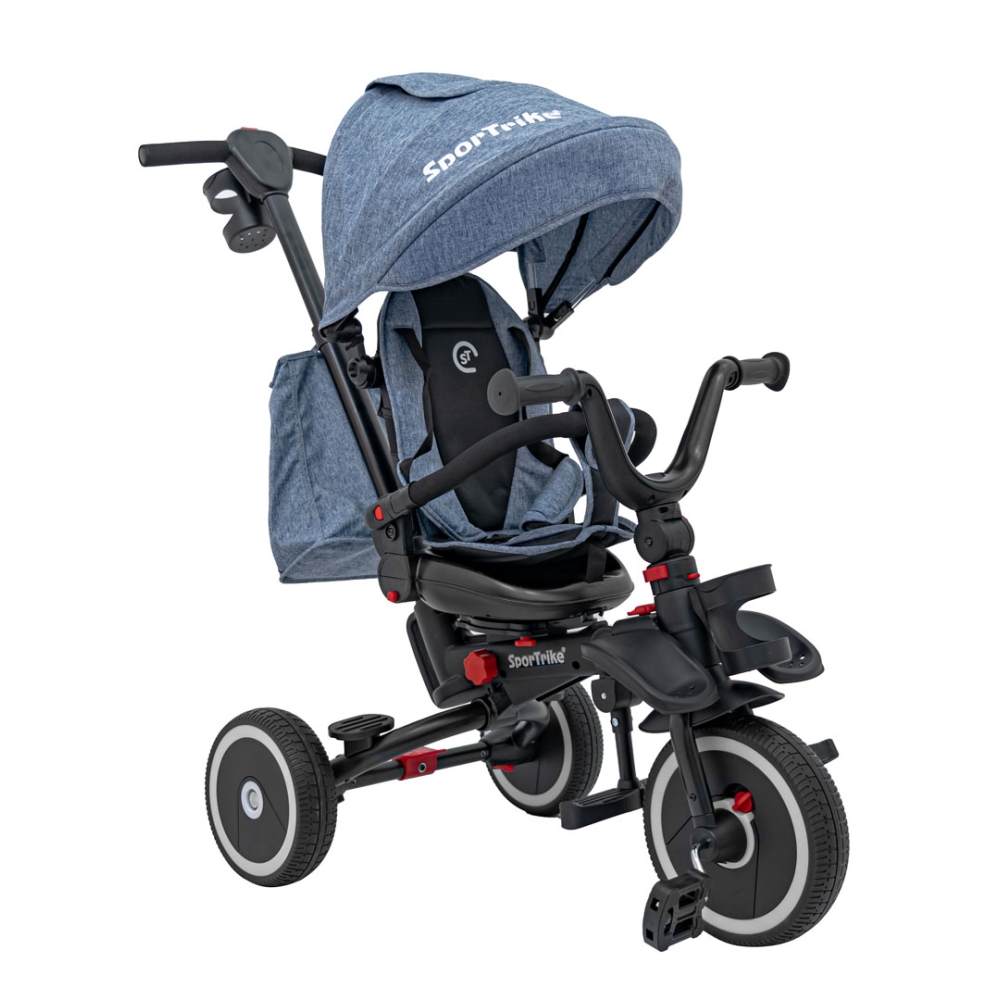 RIDER triratis mėlynas SPORTRIKE-Judėjimui, Triratukai vaikams-e-vaikas