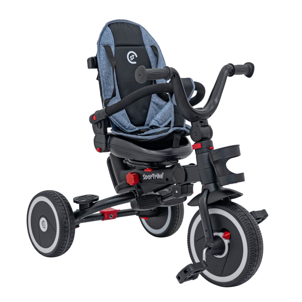 RIDER triratis mėlynas SPORTRIKE-Judėjimui, Triratukai vaikams-e-vaikas