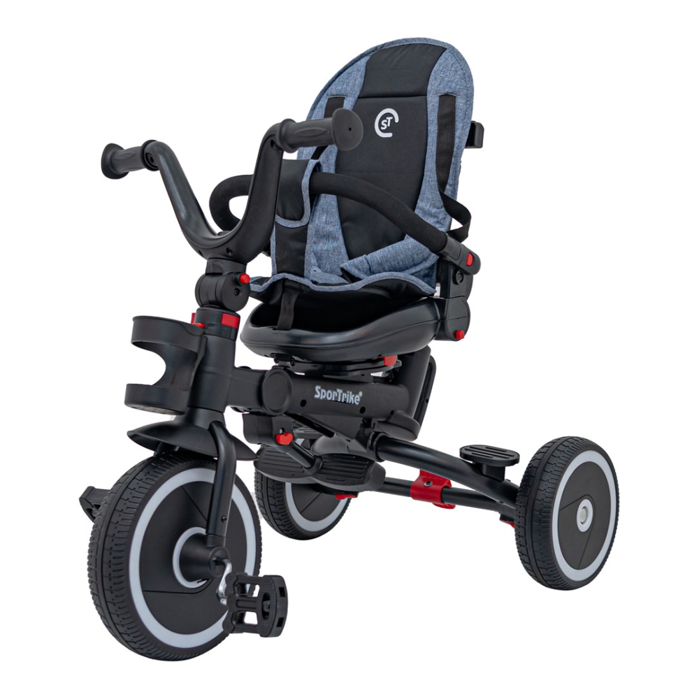 RIDER triratis mėlynas SPORTRIKE-Judėjimui, Triratukai vaikams-e-vaikas