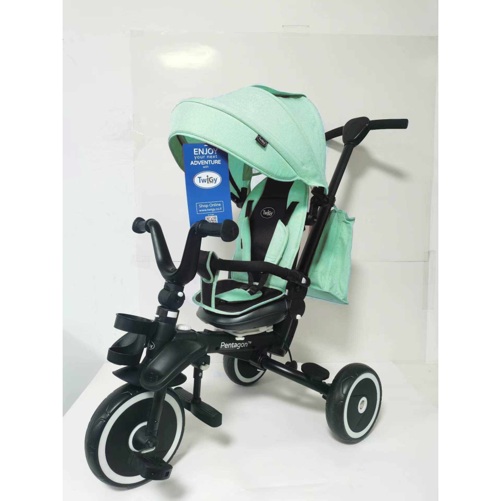 RIDER triratis Žalias SPORTRIKE-Judėjimui, Triratukai vaikams-e-vaikas